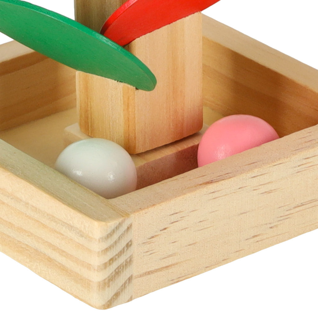 Jucarie educationala pentru copii, Zola®, model arbore, multicolor, din lemn, cu mingiute, 19.5 cm Jucarie educationala pentru copii, Zola®, model arbore, multicolor, din lemn, cu mingiute, 19.5 cm